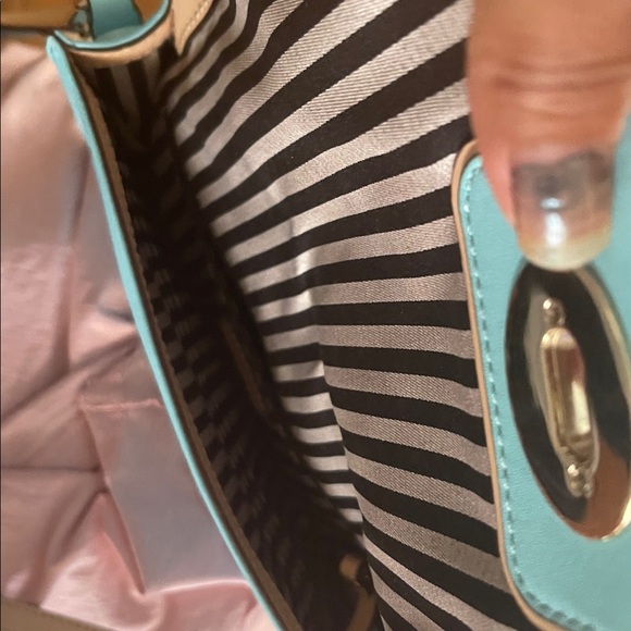 Kate Spade tiffany blue purse - Picture 7 of 11
